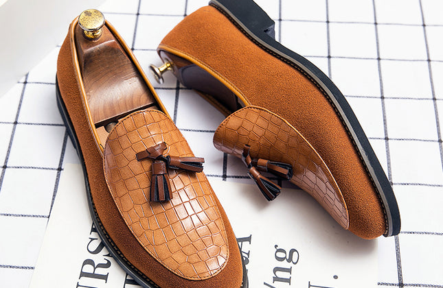 Jinbeile High Quality Shoe for Men Casual and Office 2021 Beanie Shoes Men