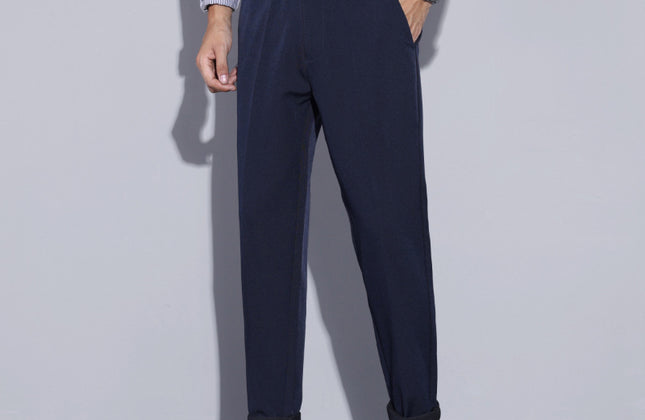 High Quality Men Formal Trousers for Business Work Office Trendy