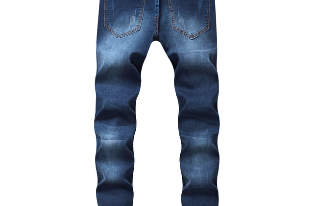 Jeans baggy urbain vieilli