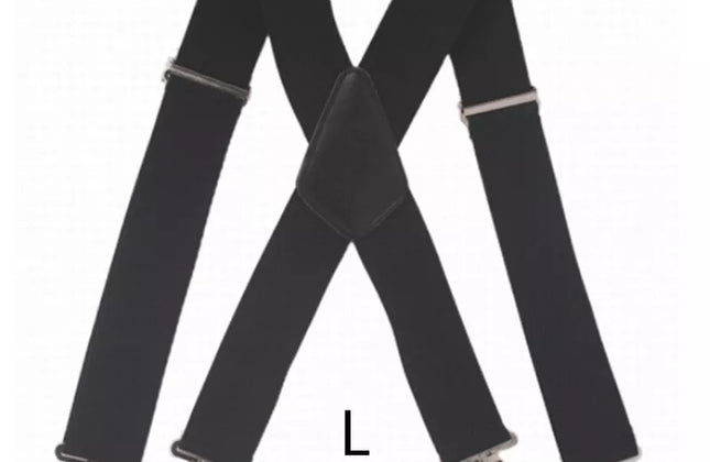 Plus Size 50mm Wide Men Suspenders High Elastic Adjustable