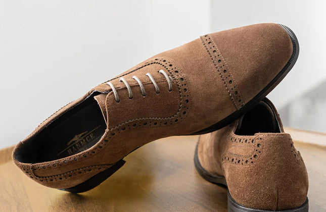 Wholesale Stylish Cow Suede Office Formal Shoes Men Wedding Men's Shoes