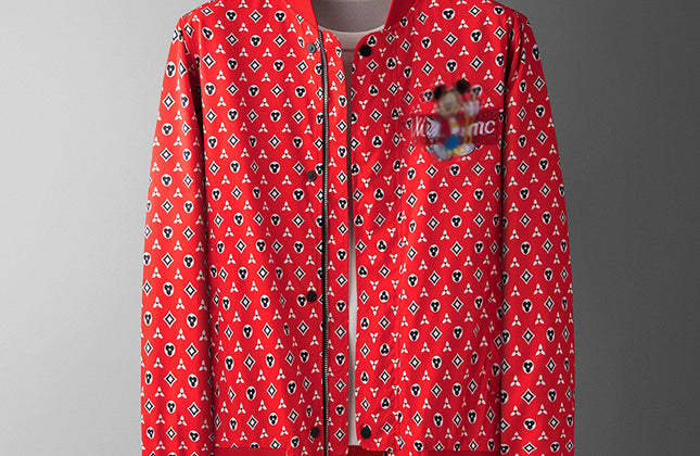 Men’s Casual Printed Fleece Jacket – Long Sleeve Autumn Style