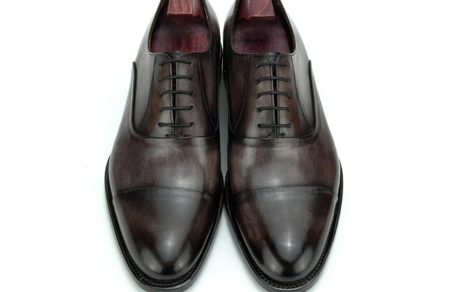 Cie Full Grain Calf Leather Goodyear Handmade Men Shoe Leather Outsole Bespoke