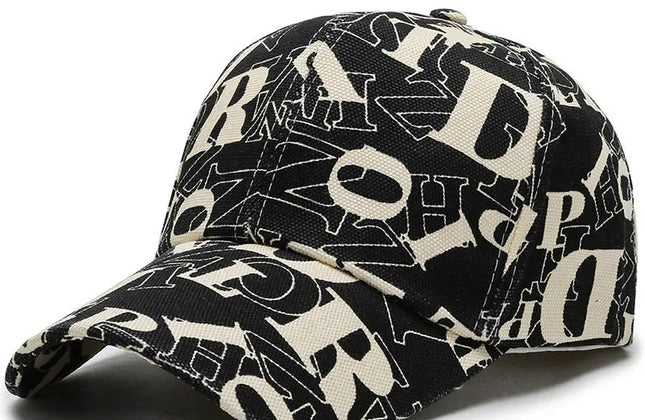 FS Black Red Brand Alphabet Baseball Caps for Men Luxury