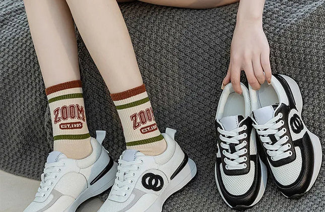 Fashionable High Quality Women Shoes Sneakers Custom Sneakers With Logo Design