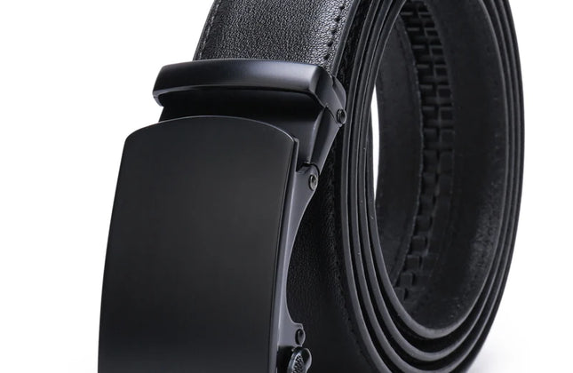 Men's Ratchet Belt with Automatic Buckle