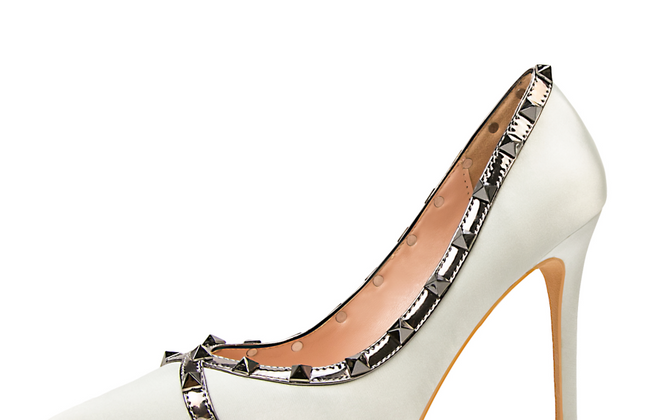 Graceful Party Wear Women Dress Shoes High Heel Ladies Shoes Wedding