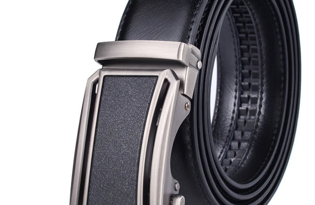 Men's Ratchet Belt with Automatic Buckle