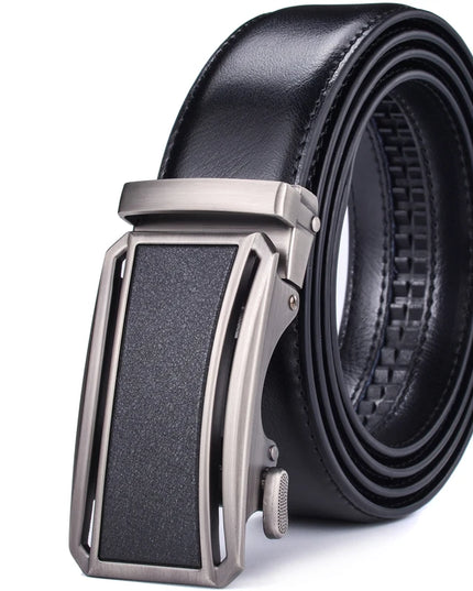 Men's Ratchet Belt with Automatic Buckle