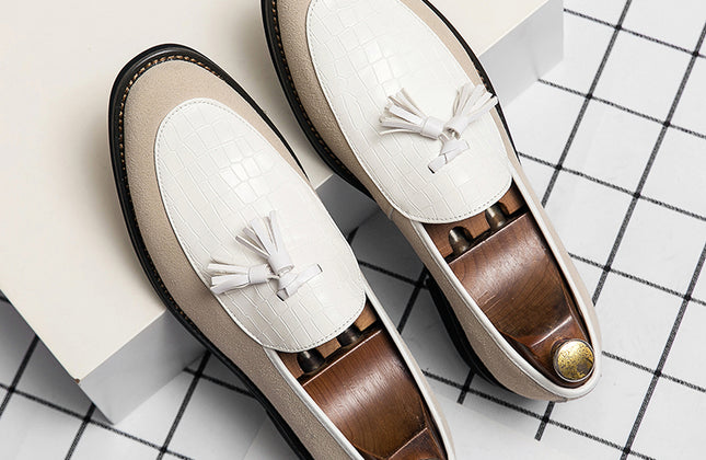 Jinbeile High Quality Shoe for Men Casual and Office 2021 Beanie Shoes Men