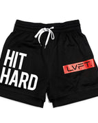 black red 2 IN 1 / 4XL