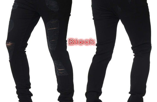 Jeans baggy urbain vieilli