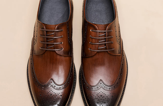 Mes's Classic Office Formal Business Oxford Shoes
