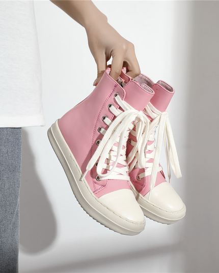 Men's Urban Athletic Zip Sneakers – Streetwear Casual Shoes