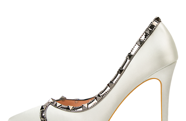 Graceful Party Wear Women Dress Shoes High Heel Ladies Shoes Wedding