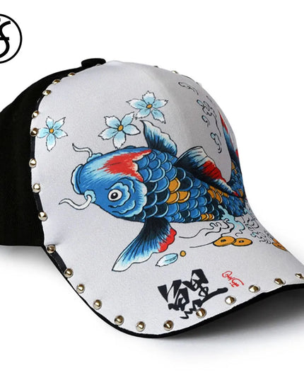 FS Brand 3D Print Chinese Dragon Baseball Caps for Men Women Hip Hop Cap