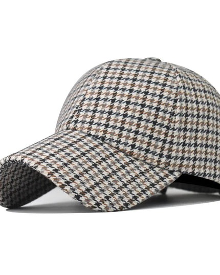 FS Luxury Brand Houndstooth Baseball Caps