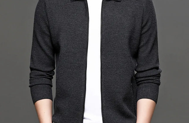 COODRONY Brand Cardigan Men Fashion Streetwear Sweate
