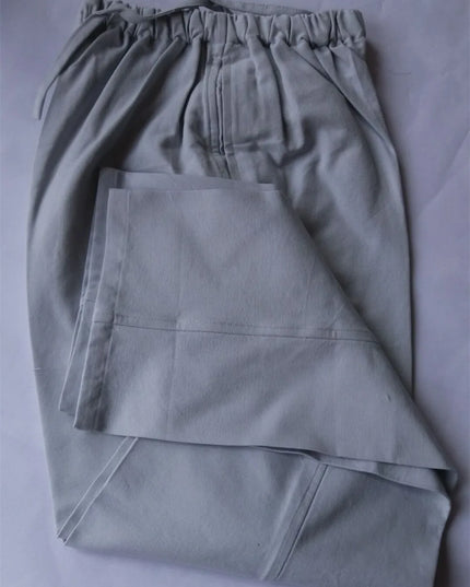 Men Pants Cotton Chinese Traditional Men's Kung Fu Pants Wu Shu Tai Chi Elast
