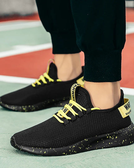 Men's Lightweight Breathable Vulcanize Sneakers — Non-Slip