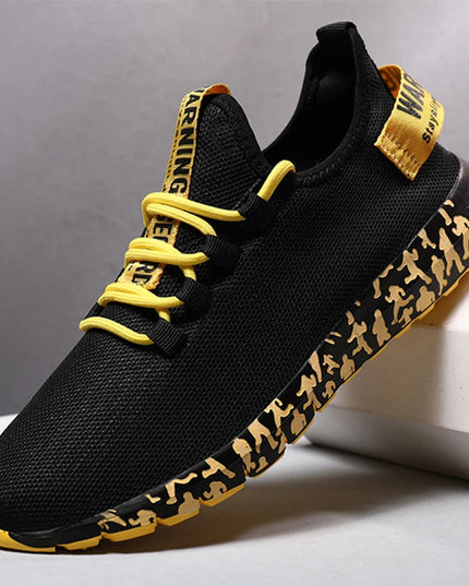 Men's Lightweight Breathable Vulcanize Sneakers — Non-Slip