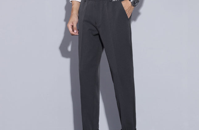 High Quality Men Formal Trousers for Business Work Office Trendy