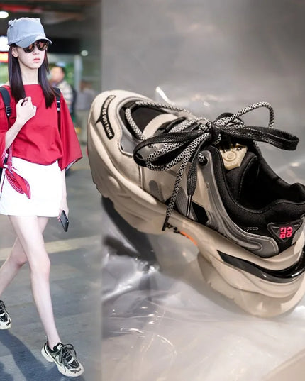 NEW Women Shoes 2021 Chunky Sneakers Women Vulcanize Shoes Femme Platform