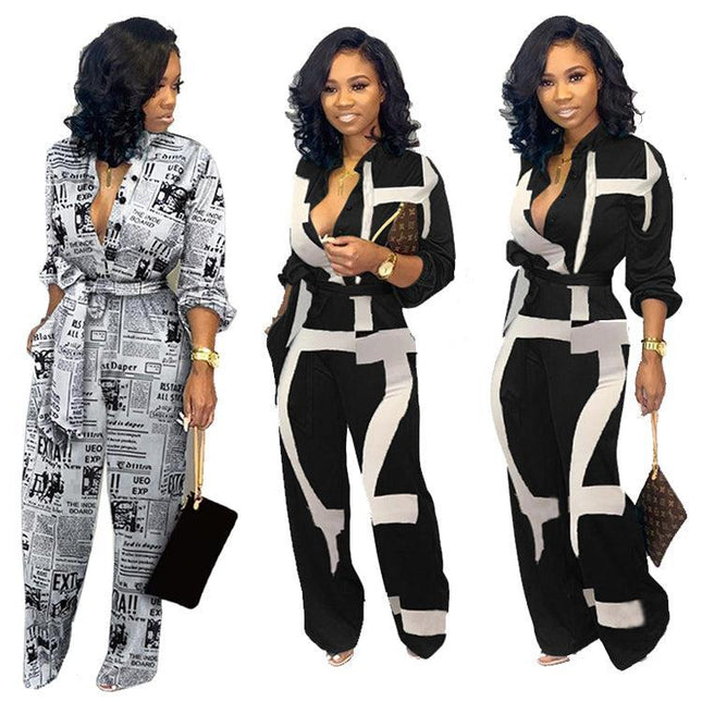 Old 2021 Woman Long Sleeve Jumpsuit and Romper