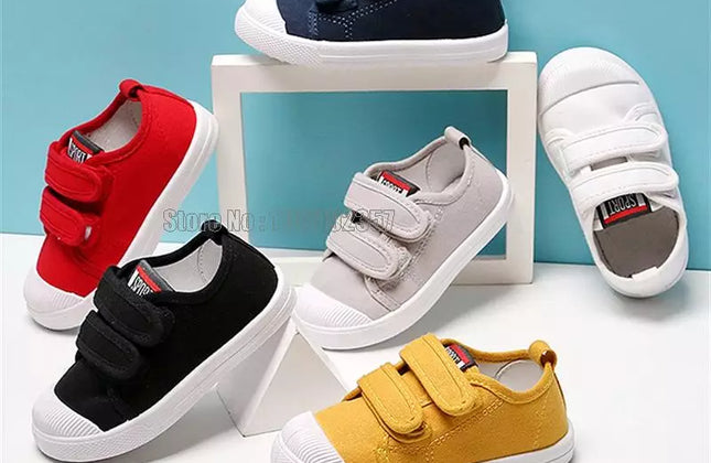 Kids Girls Boys Sneakers Canvas Toddler Breathable Spring Running Sport