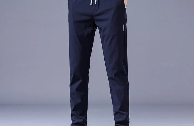 Men's Straight Fit Breathable Summer Pants - Constantin & Crys