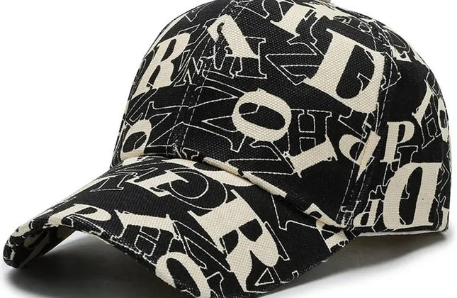 FS Black Red Brand Alphabet Baseball Caps for Men Luxury