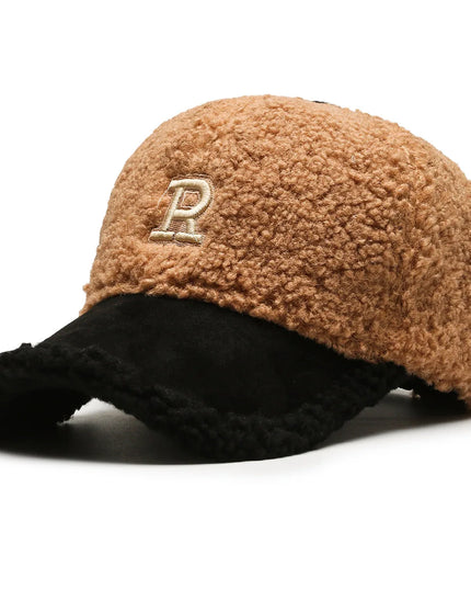 FS 2025 Luxury White Brown Lambswool Baseball Caps for Men Brand