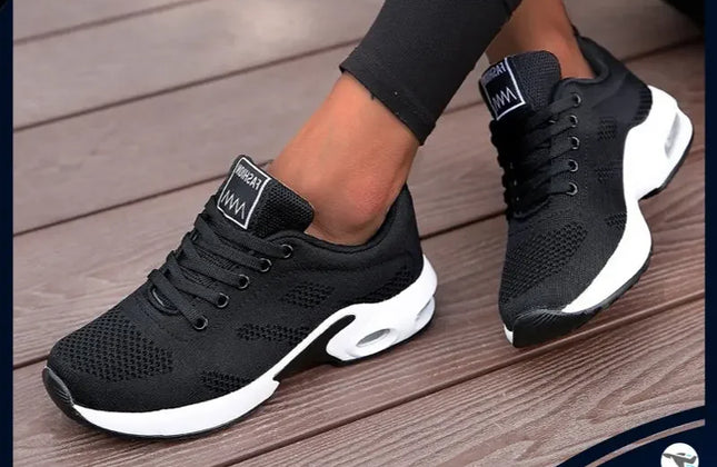 Fashion Woman Vulcanize Shoes Platform Casual Sneakers Women Shoes Flats Mesh
