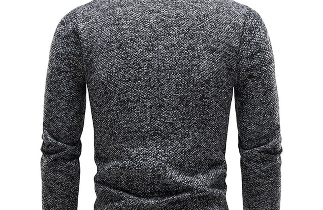 Brand Men Turtleneck Sweaters and Pullovers 2023 New Fashion Knitted Sweater