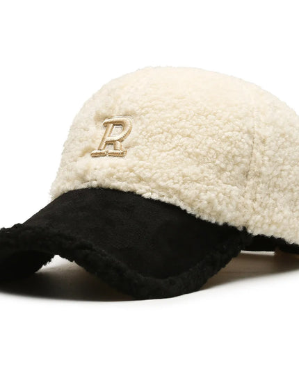 FS 2025 Luxury White Brown Lambswool Baseball Caps for Men Brand