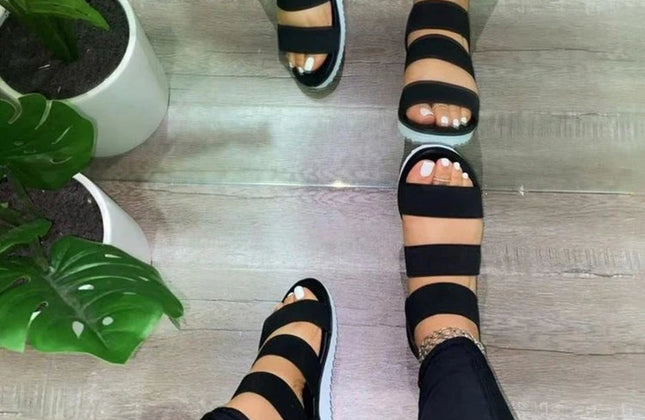 Shoes 2022 New Women Sandals Sexy Walking Shoes Casual Women Shoe Slip on Ladies