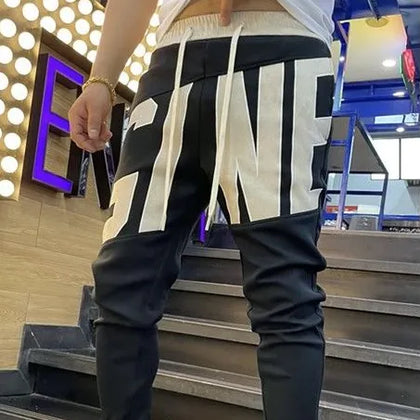 High Waist Loose Fit Men's Spring Trousers - Constantin & Crys