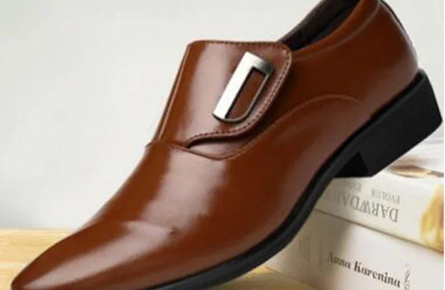 Oxford Shoes for Men Dress Shoes Formal Pointed Toe Business Wedding Dress Shoes