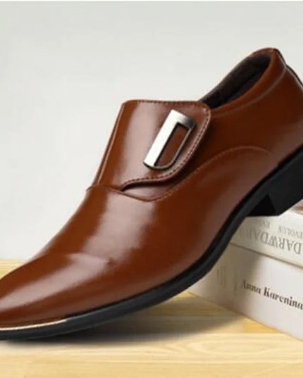 Oxford Shoes for Men Dress Shoes Formal Pointed Toe Business Wedding Dress Shoes