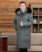 Grey Fox fur collar / L / Adults