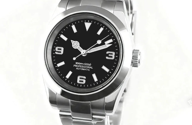 Men's Automatic Watch – Sapphire Crystal, 36mm & 39mm
