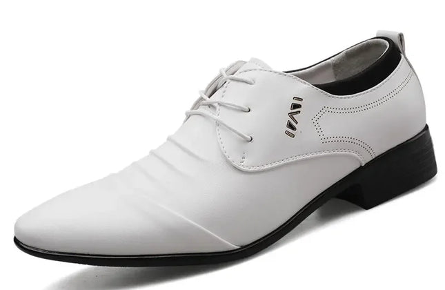 Oxford Shoes for Men Dress Shoes Formal Pointed Toe Business Wedding Dress Shoes