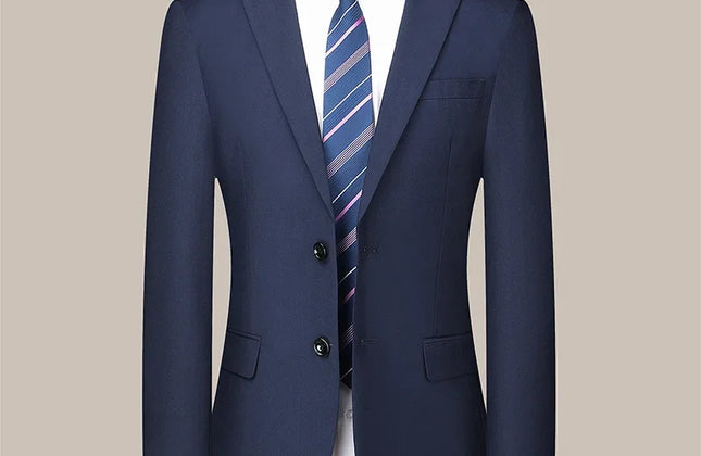 Mens Wedding Suit Set - Slim Fit Formal Attire - Constantin & Crys