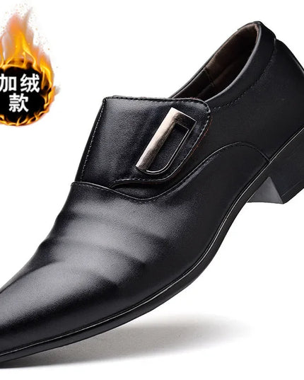 Oxford Shoes for Men Dress Shoes Formal Pointed Toe Business Wedding Dress Shoes