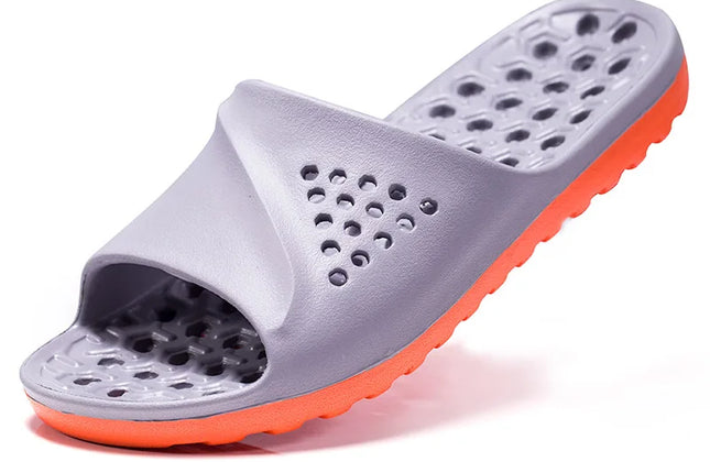Men's EVA Massage Slides | Non-Slip Platform Slippers | Indoor & Summer