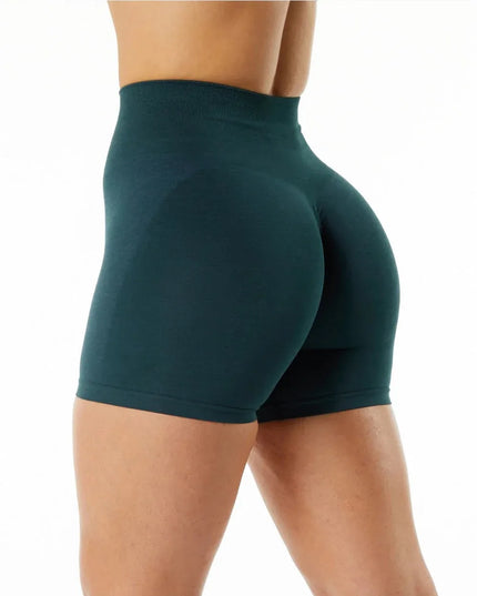High Waist Amplify Seamless Shorts Women Scrunch Butt Yoga Shorts Push Up Gym