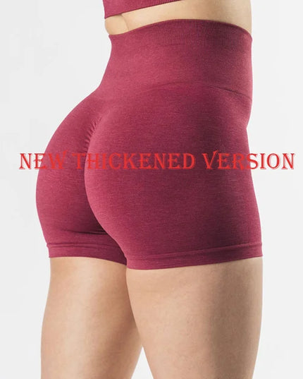 High Waist Amplify Seamless Shorts Women Scrunch Butt Yoga Shorts Push Up Gym