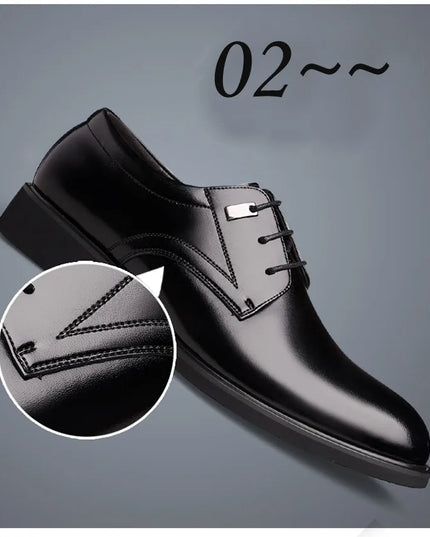 Men Height Increasing Shoes 6CM Man Elevator Shoe High Heel Men Lifted