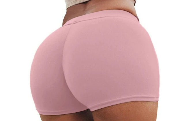 Fitness Gym Compression Short High Waist Running Training Shorts Breathable