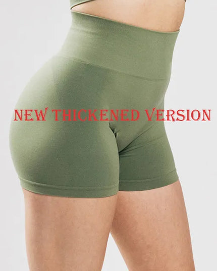 High Waist Amplify Seamless Shorts Women Scrunch Butt Yoga Shorts Push Up Gym